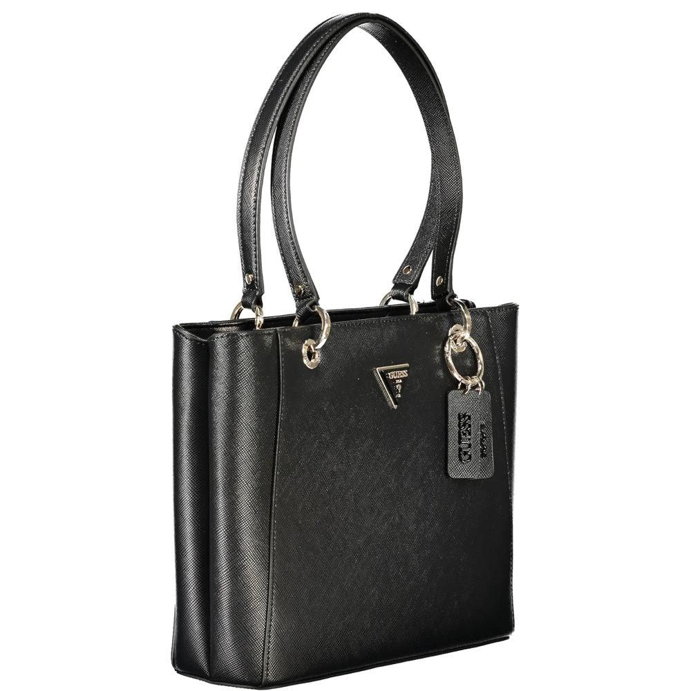Guess Jeans Black Polyurethane Women's Handbag by Guess Jeans