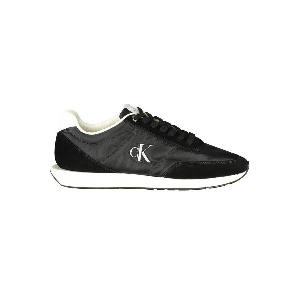 Calvin Klein Black Polyester Men Sneaker by Calvin Klein