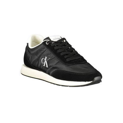 Calvin Klein Black Polyester Men Sneaker by Calvin Klein