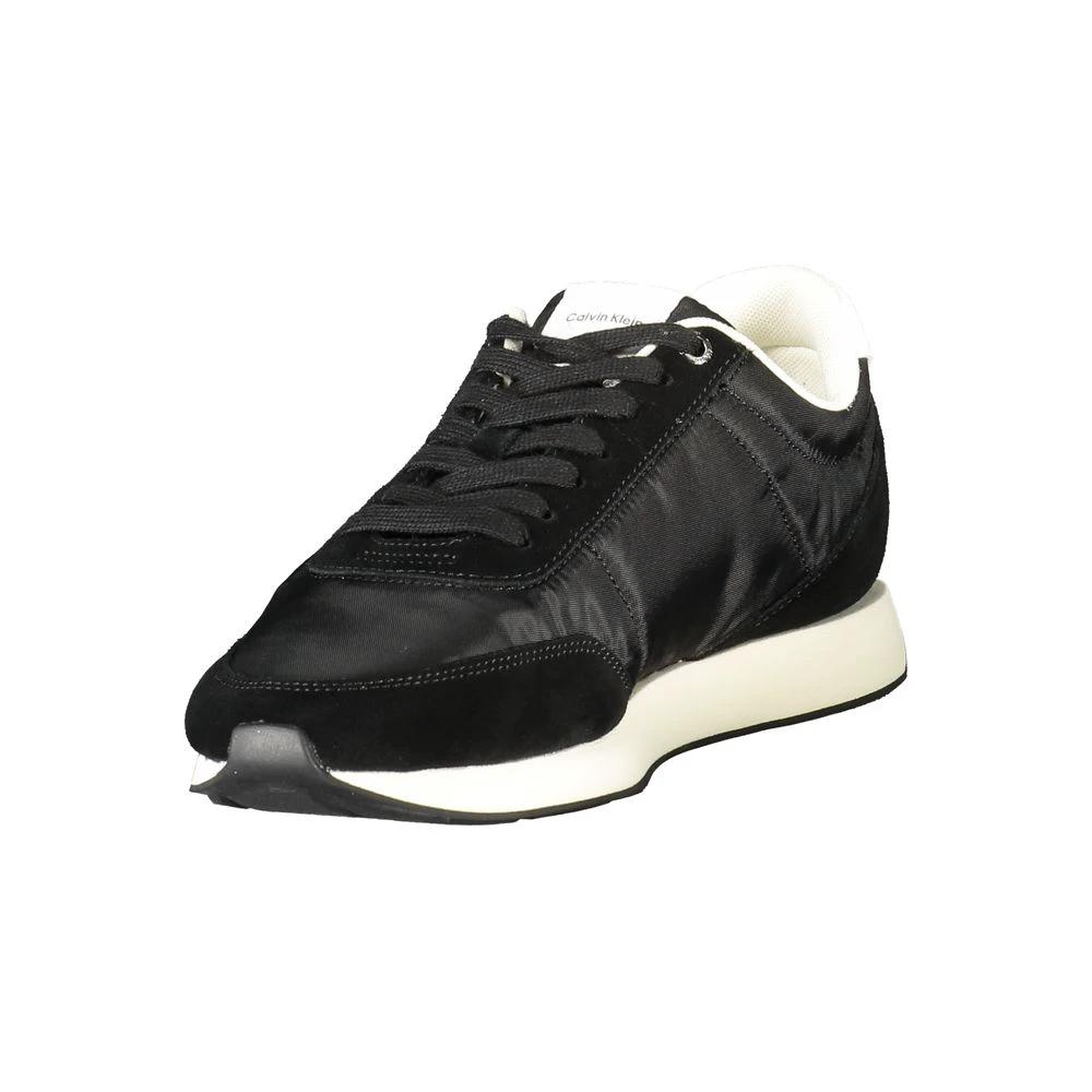 Calvin Klein Black Polyester Men Sneaker by Calvin Klein