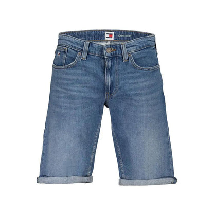 Tommy Hilfiger Blu Cotton Men's Short by Tommy Hilfiger