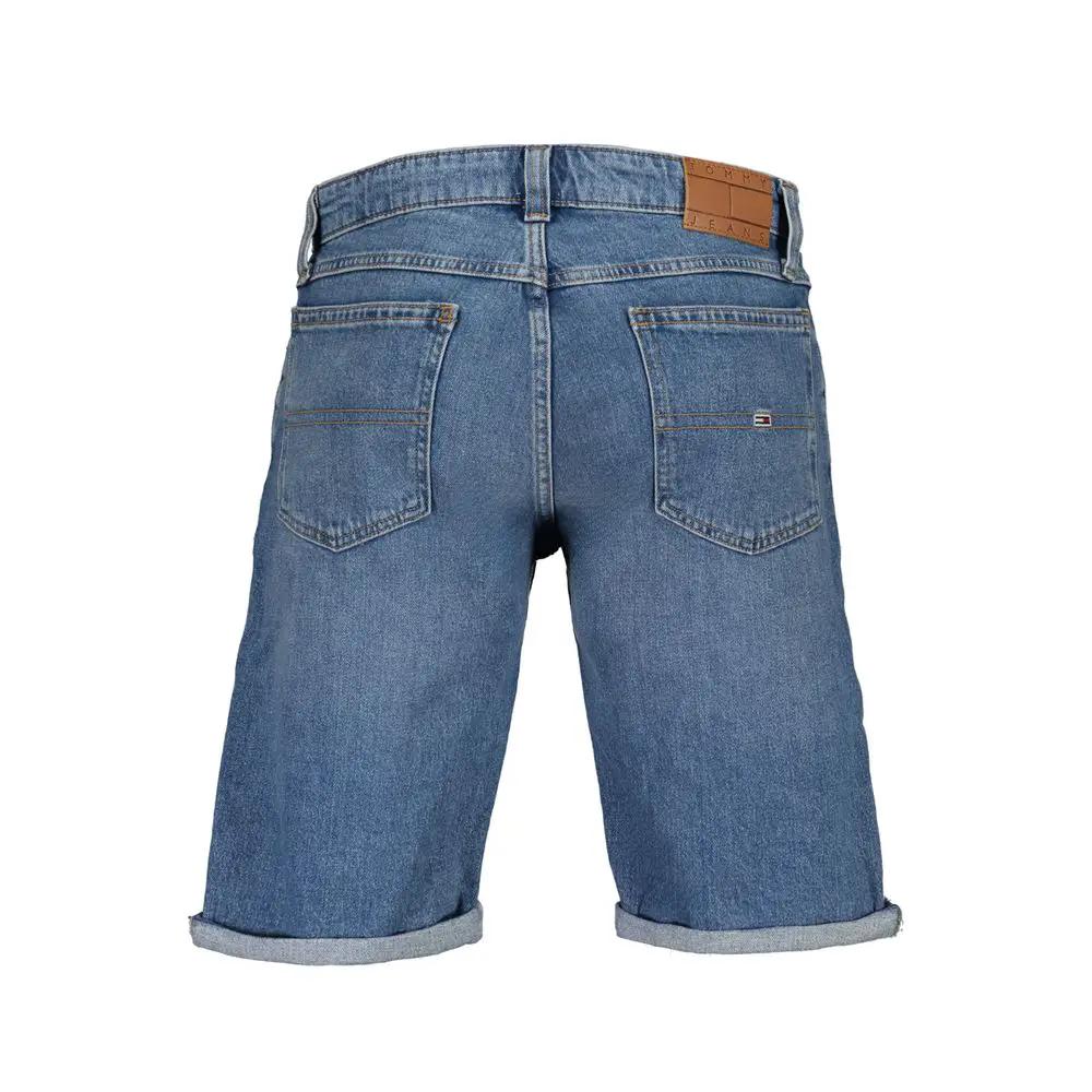 Tommy Hilfiger Blu Cotton Men's Short by Tommy Hilfiger