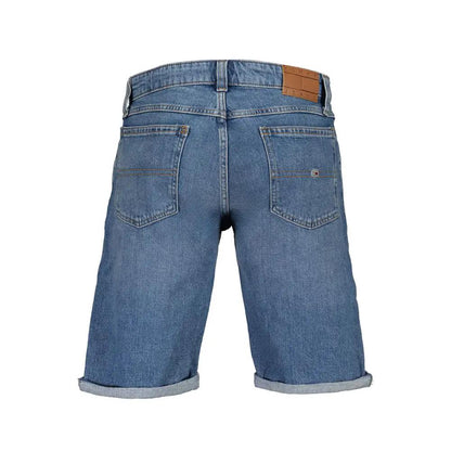 Tommy Hilfiger Blu Cotton Men's Short by Tommy Hilfiger