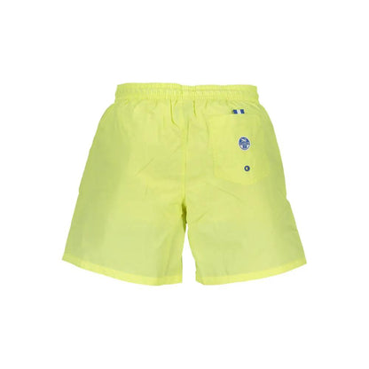 North Sails Yellow Polyester Men's Swim Short by North Sails