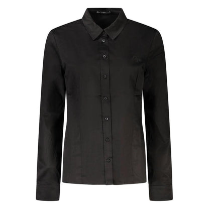 Guess Jeans Black Cotton Women's Shirt by Guess Jeans