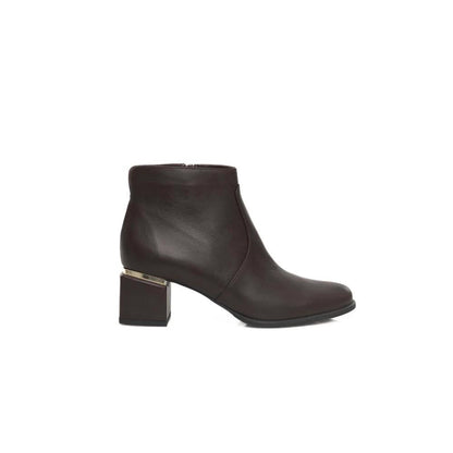 Cerruti 1881 Burgundy Cowhide Women Boot by Cerruti 1881