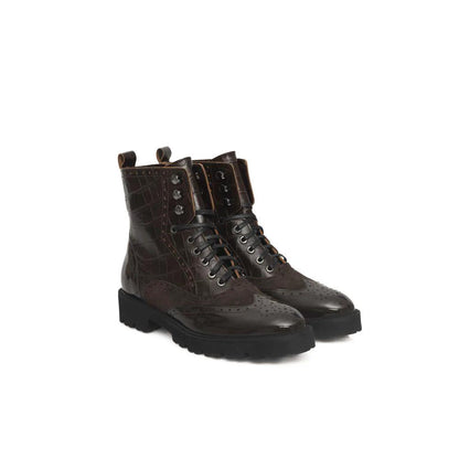 Cerruti 1881 Brown Cowhide Women's Boot by Cerruti 1881