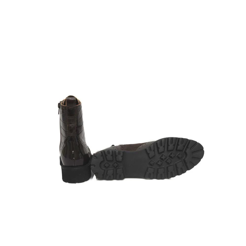 Cerruti 1881 Brown Cowhide Women's Boot by Cerruti 1881