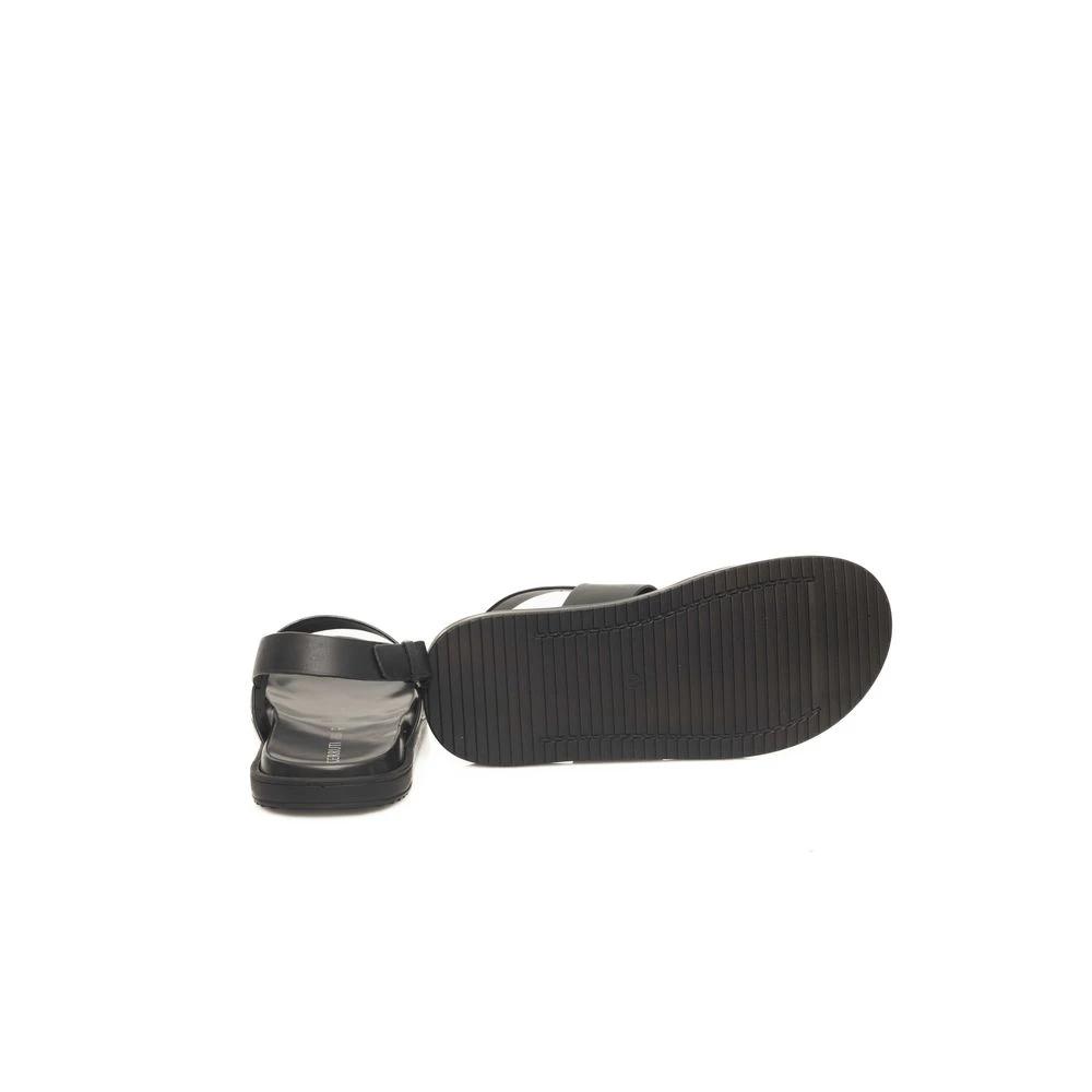 Cerruti 1881 Black Cowhide Men Sandal by Cerruti 1881