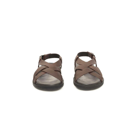 Cerruti 1881 Brown Cowhide Men Sandal by Cerruti 1881