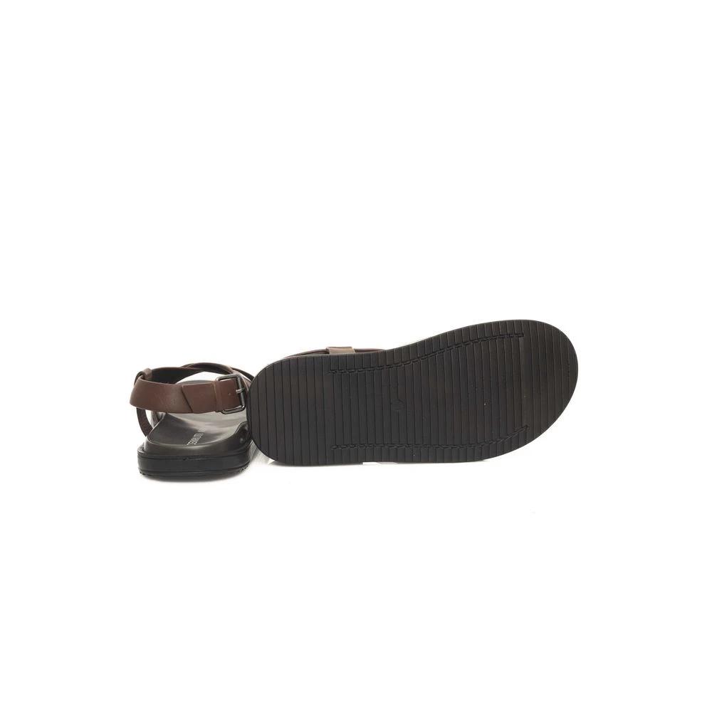 Cerruti 1881 Brown Cowhide Men Sandal by Cerruti 1881