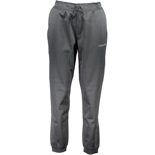 Pantalon de survêtement Calvin Klein femme en polyester noir – CA-25234