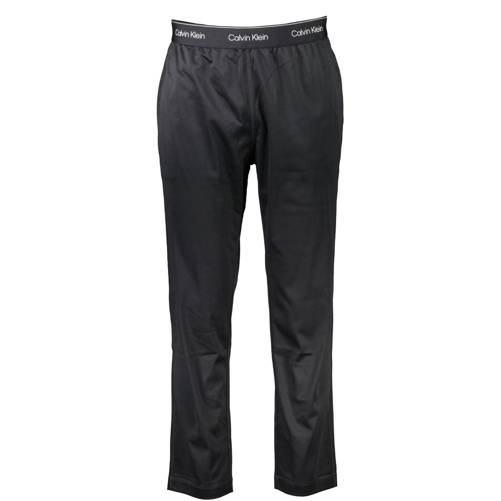 Pantalon de survêtement Calvin Klein homme en polyester noir – CA-27226