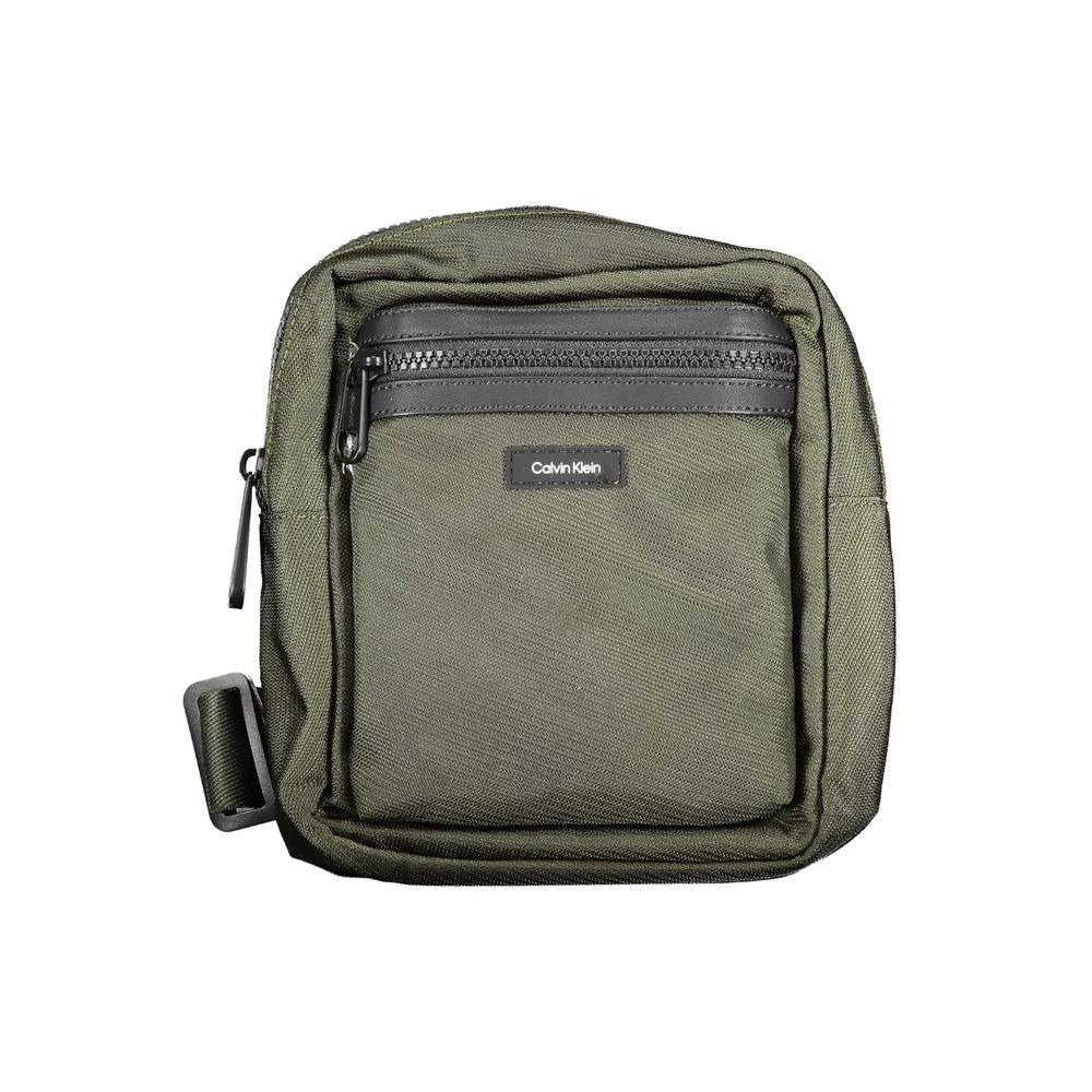 Calvin Klein Verde Polyester Men's Shoulder Bag by Calvin Klein