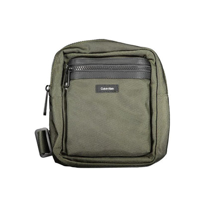 Calvin Klein Verde Polyester Men's Shoulder Bag by Calvin Klein