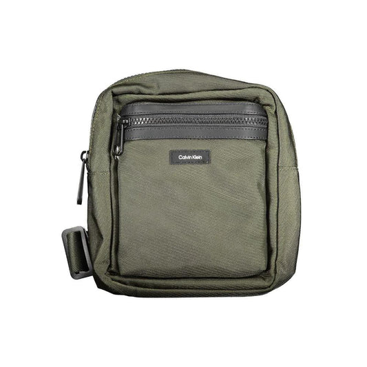 Calvin Klein Verde Polyester Men's Shoulder Bag by Calvin Klein