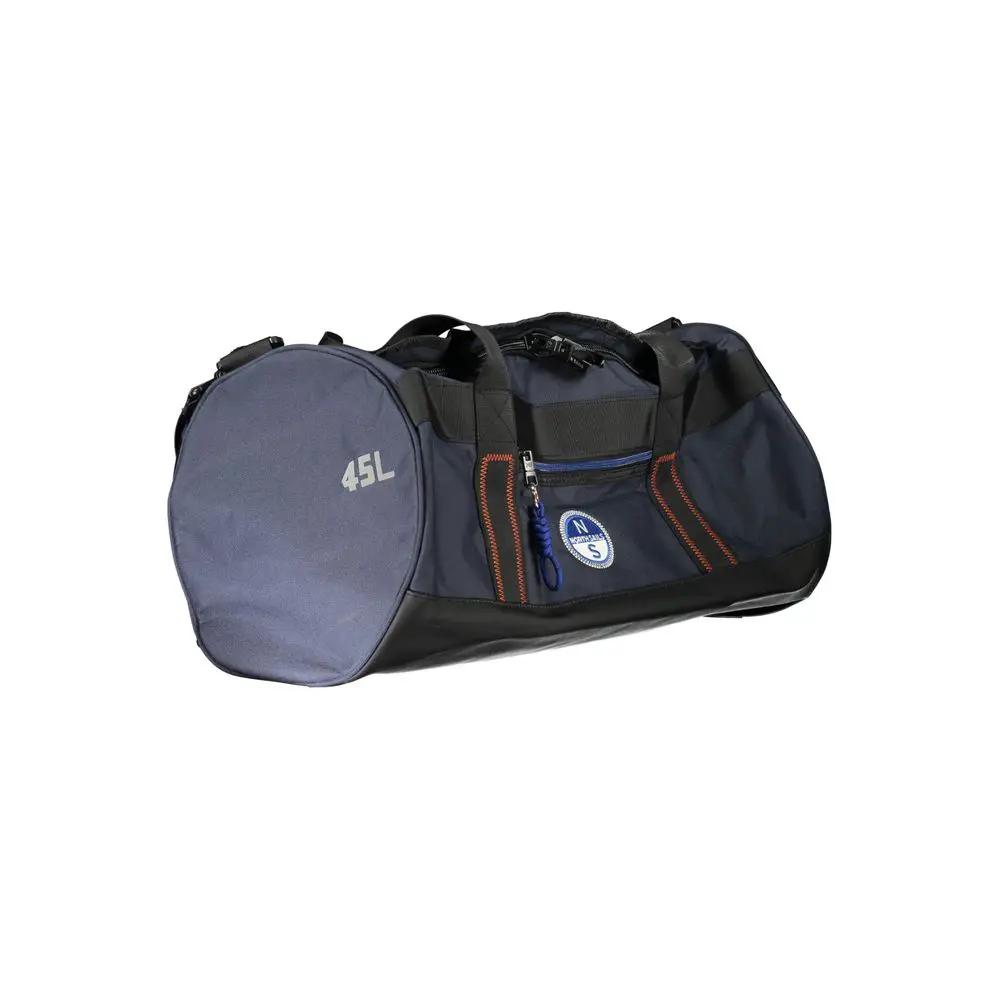 North Sails Blu Polyester Men Duffle Bag by North Sails