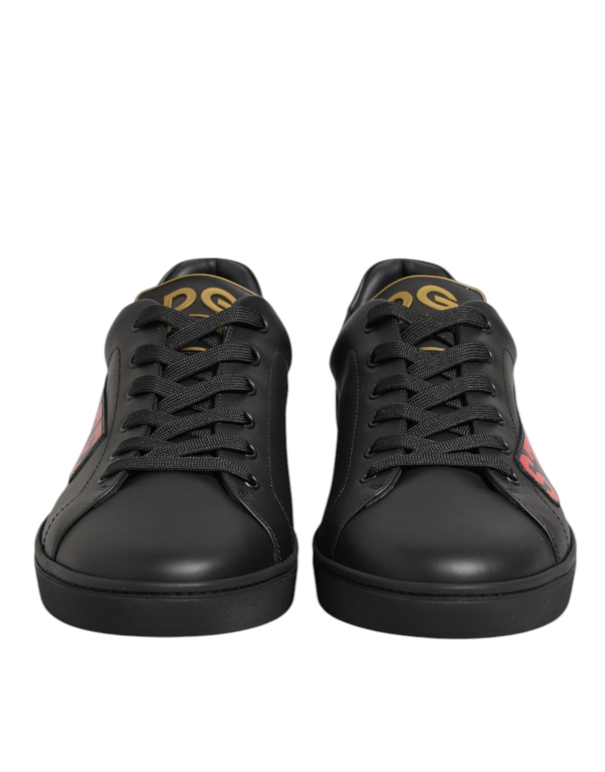 Baskets Dolce & Gabbana homme Street Life en cuir de veau noir – MV7967
