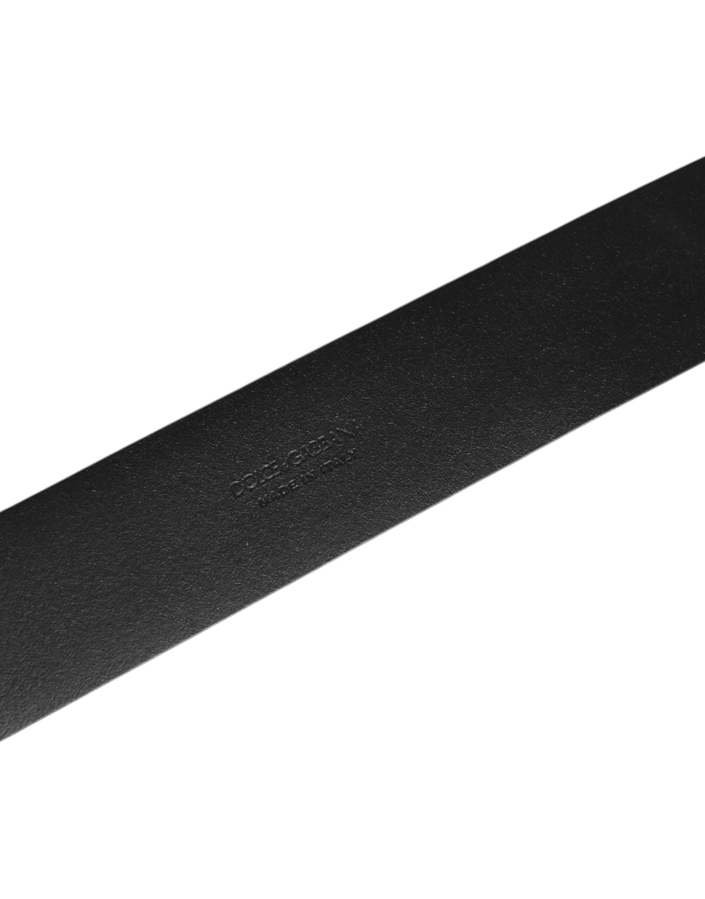 Dolce & Gabbana Brown Leather Side Rings Brass Buckle Belt by Dolce & Gabbana