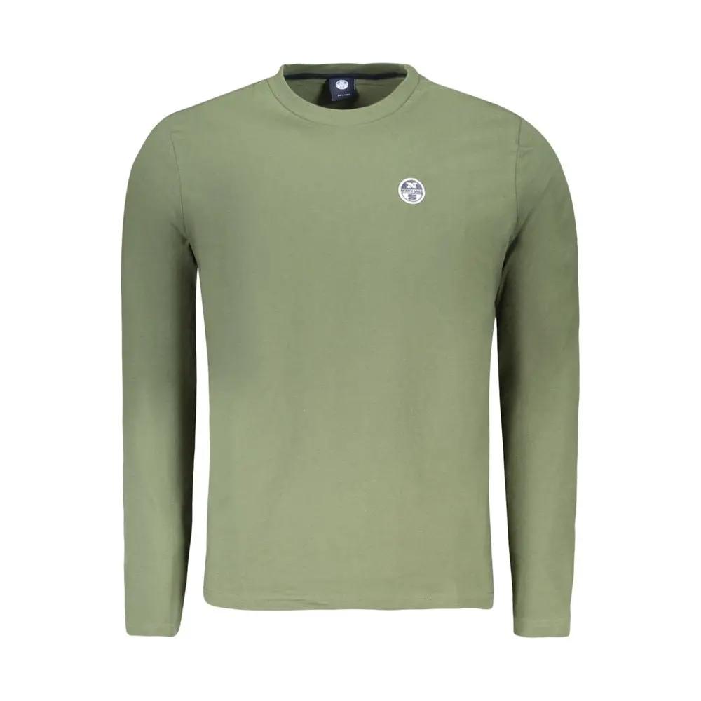 North Sails Verde Cotton Men T-Shirt by North Sails