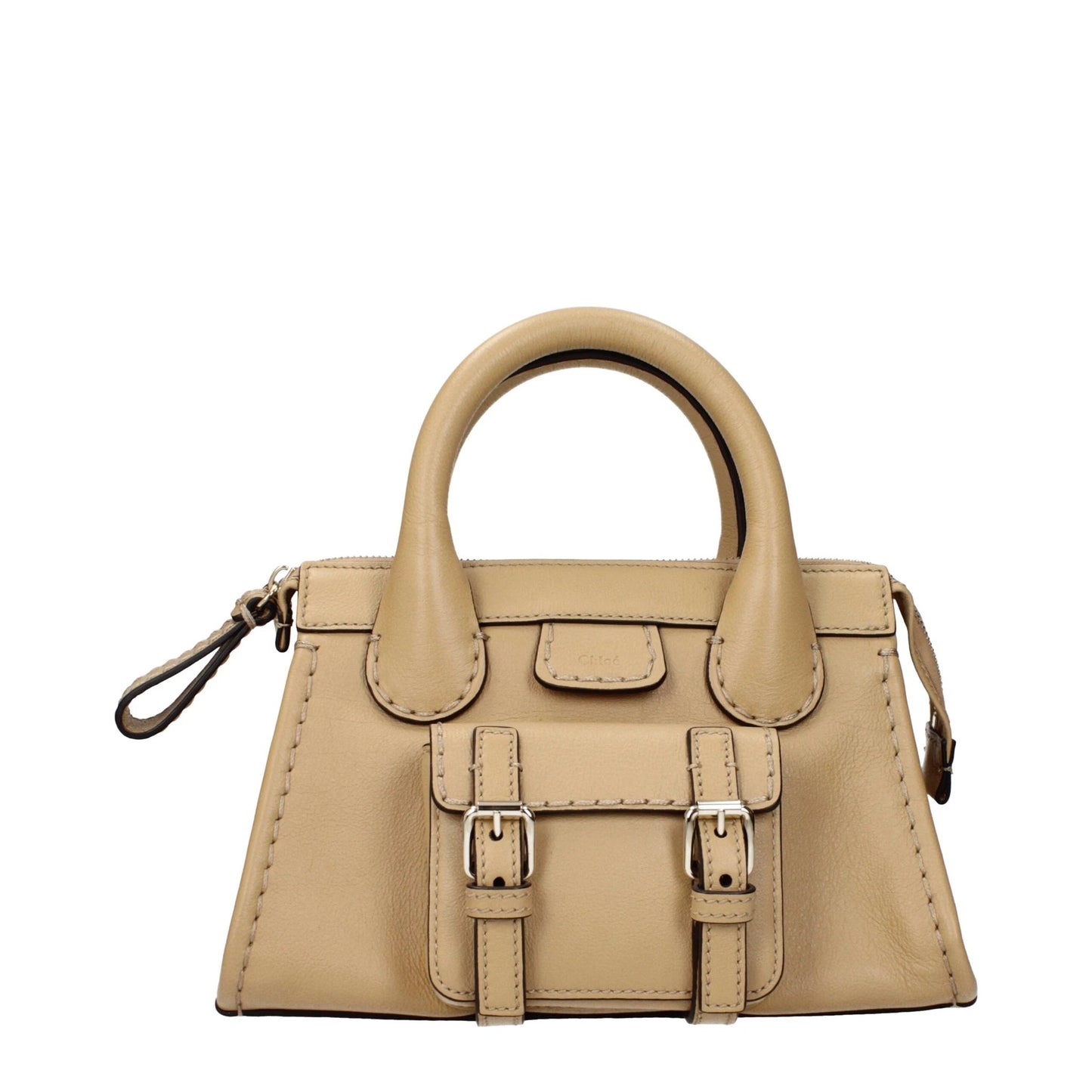 Chloé Beige Leather Handbag by Chloé