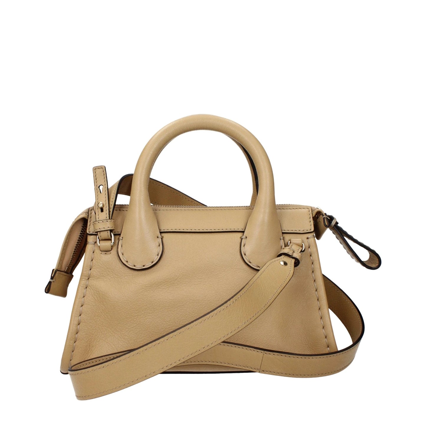 Chloé Beige Leather Handbag by Chloé