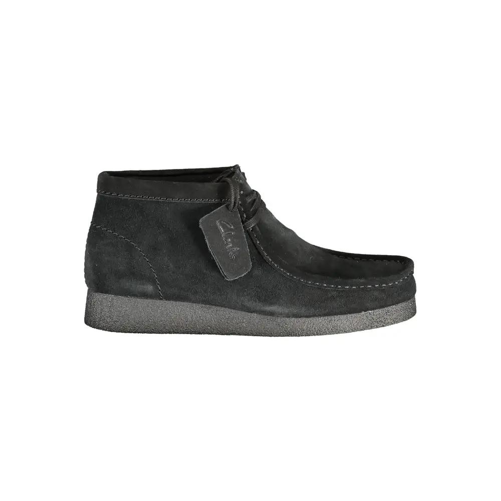 Clarks Nero Leather Men Sneaker by Clarks
