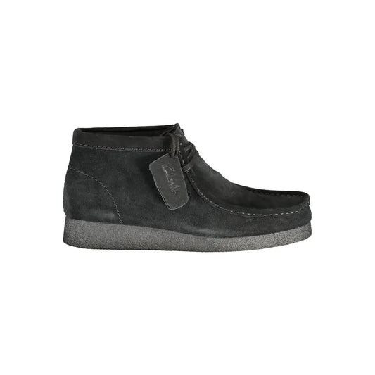 Clarks Nero Leather Men Sneaker by Clarks