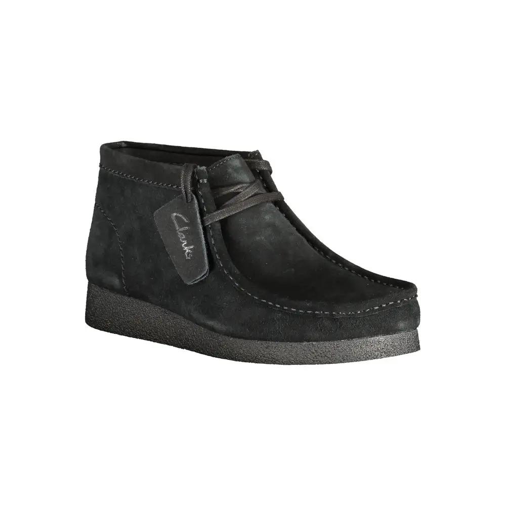 Clarks Nero Leather Men Sneaker by Clarks