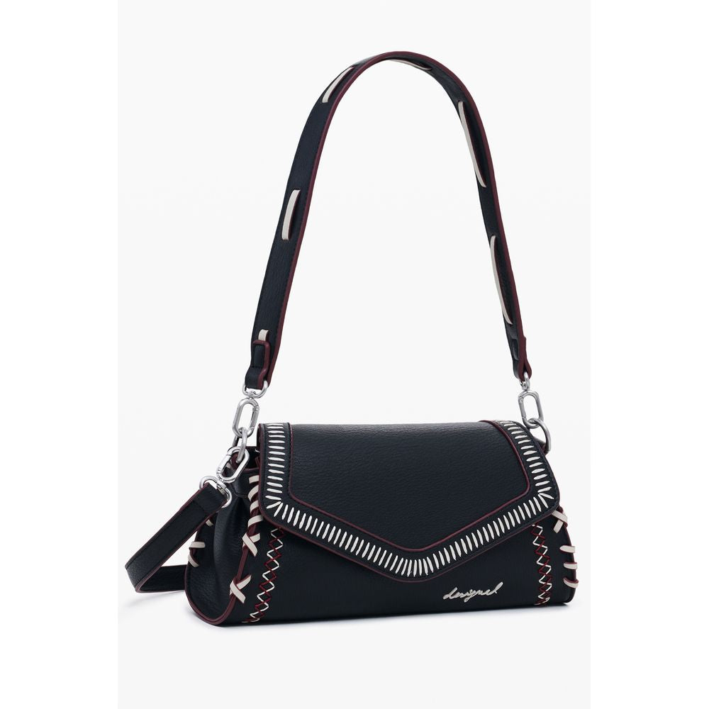 Sac à main Desigual femme Manhattan en polyuréthane noir – DE-40301