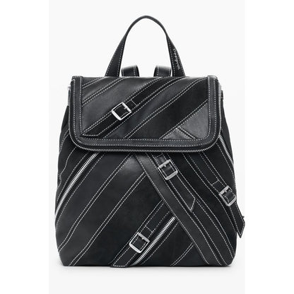 Sac à dos Desigual femme Fibonacci Hampton en polyuréthane noir – DE-40341