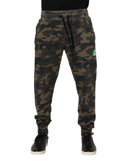 Jogging Dolce & Gabbana homme camouflage en coton multicolore – PAN76561