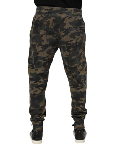 Jogging Dolce & Gabbana homme camouflage en coton multicolore – PAN76561