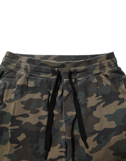Jogging Dolce & Gabbana homme camouflage en coton multicolore – PAN76561