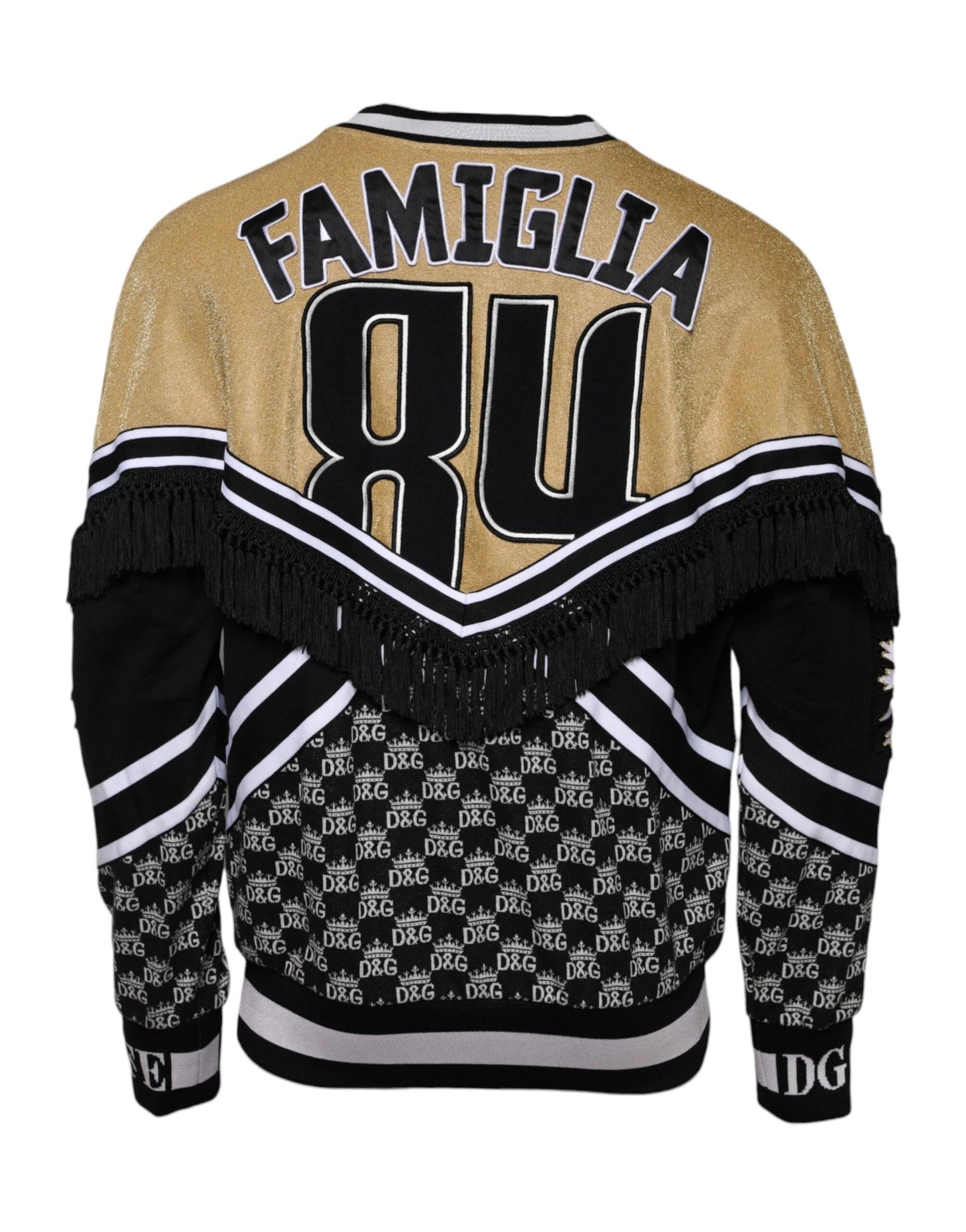 Dolce & Gabbana Multicolor Tradizione E Devotion Sweatshirt Sweater by Dolce & Gabbana