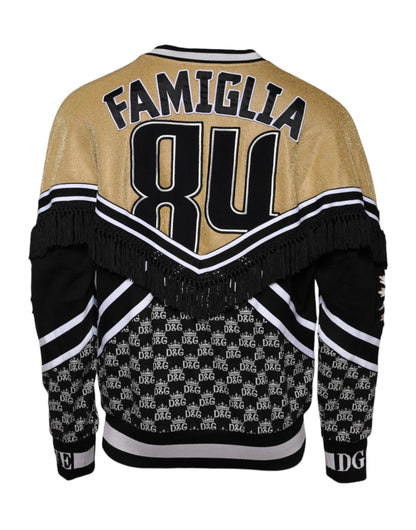 Dolce & Gabbana Multicolor Tradizione E Devotion Sweatshirt Sweater by Dolce & Gabbana