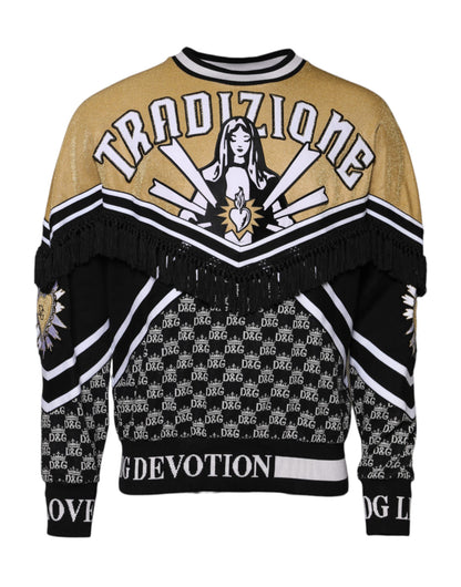 Sweat Dolce & Gabbana Tradizione e Devotion en coton multicolore – TSH91223