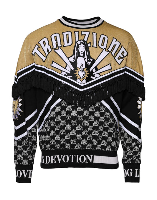 Sweat Dolce & Gabbana Tradizione e Devotion en coton multicolore – TSH91223