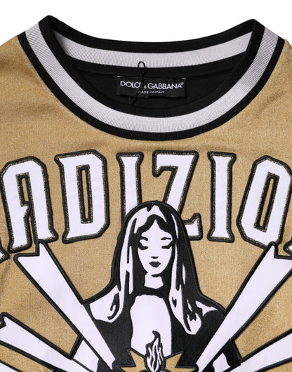 Sweat Dolce & Gabbana Tradizione e Devotion en coton multicolore – TSH91223