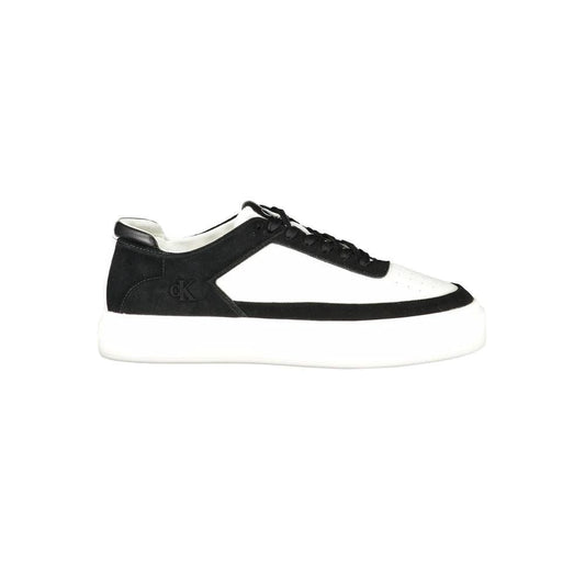 Calvin Klein Bianco Polyurethane Men Sneaker