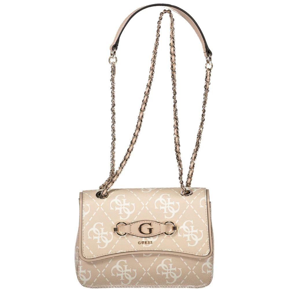 Guess Jeans Rosa Poliuretano Women Shoulder Bag by Guess Jeans