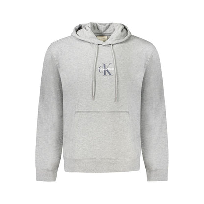 Sweat à capuche Calvin Klein homme en coton gris – CA-40538