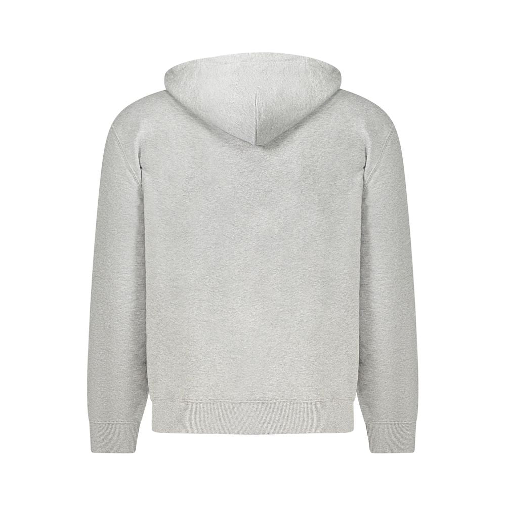 Sweat à capuche Calvin Klein homme en coton gris – CA-40538