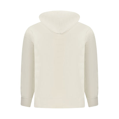 Sweat com capuz Calvin Klein para homem em algodão bege – CA-40540
