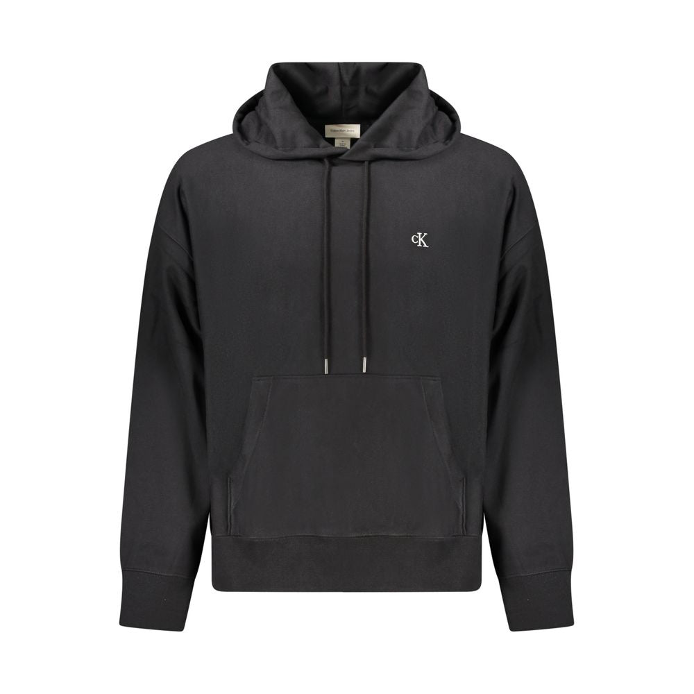 Sweat à capuche Calvin Klein homme en coton noir – CA-40541