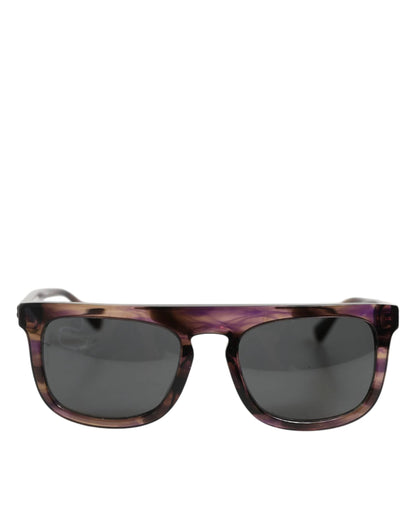 Dolce & Gabbana DG4390F Havana Full Rim Acetate Round Lenses Sunglasses by Dolce & Gabbana
