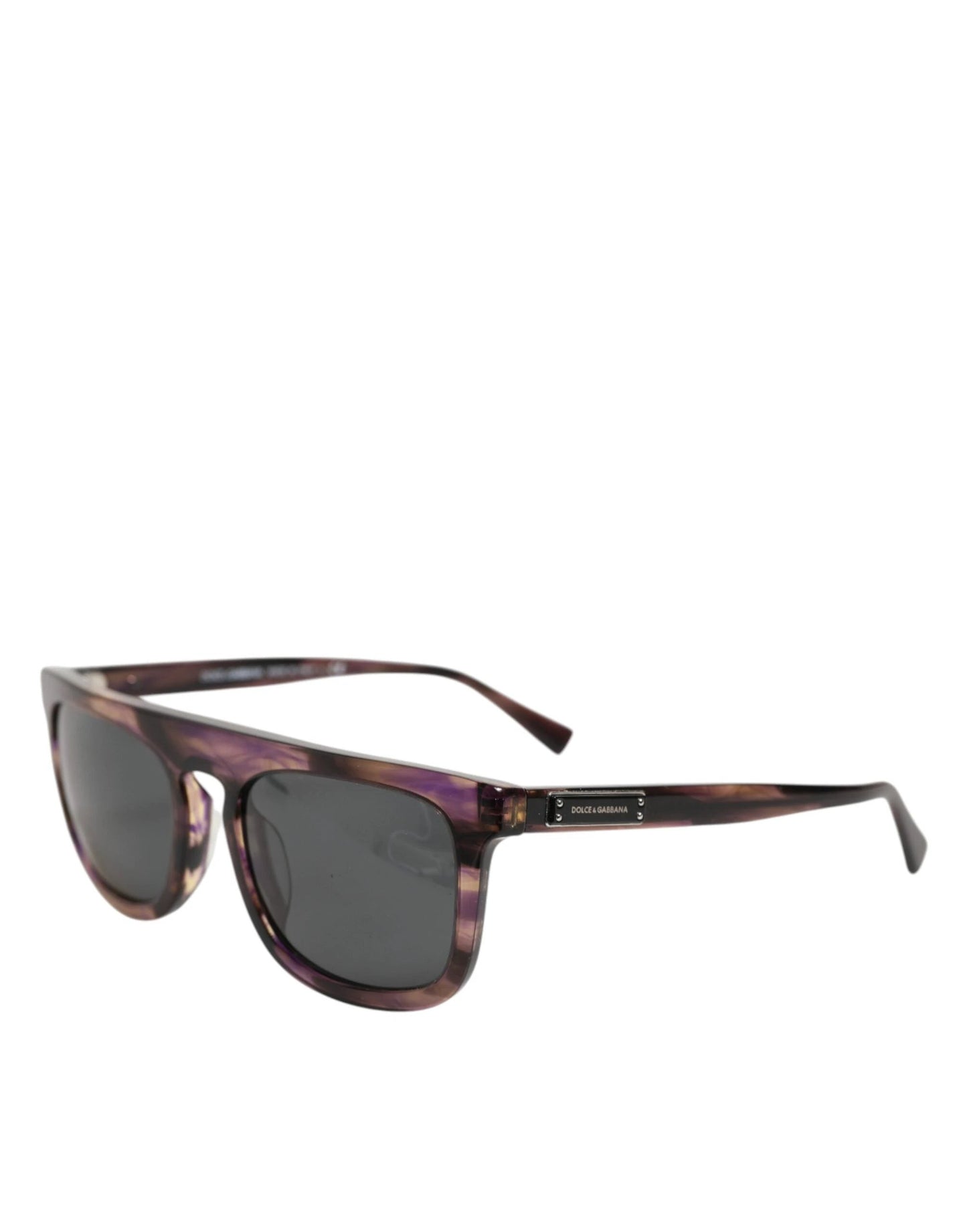 Dolce & Gabbana DG4390F Havana Full Rim Acetate Round Lenses Sunglasses by Dolce & Gabbana