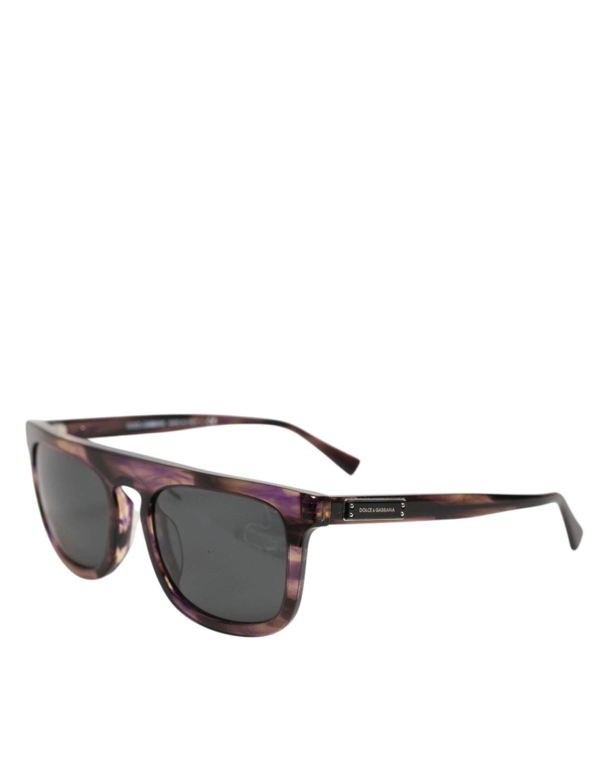 Dolce & Gabbana DG4390F Havana Full Rim Acetate Round Lenses Sunglasses by Dolce & Gabbana