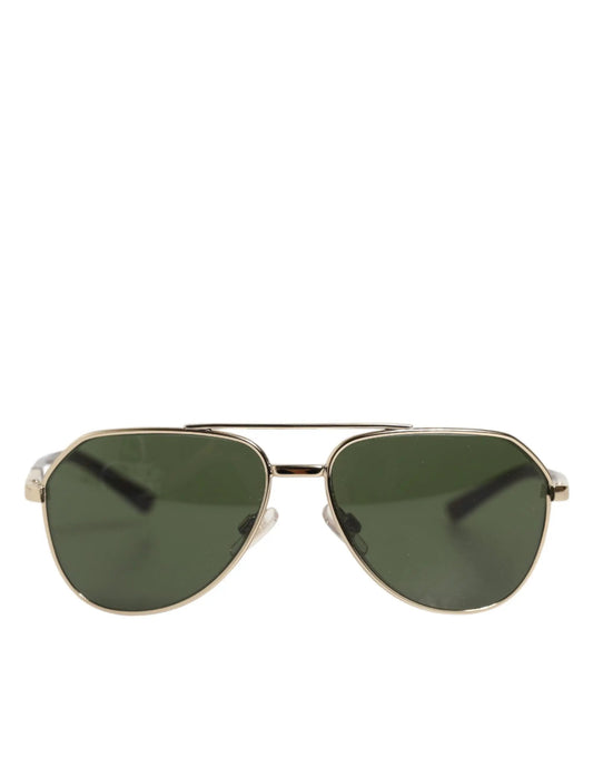 Dolce & Gabbana DG2125 Silver Frame Aviator Shades Eyewear Sunglasses Children by Dolce & Gabbana
