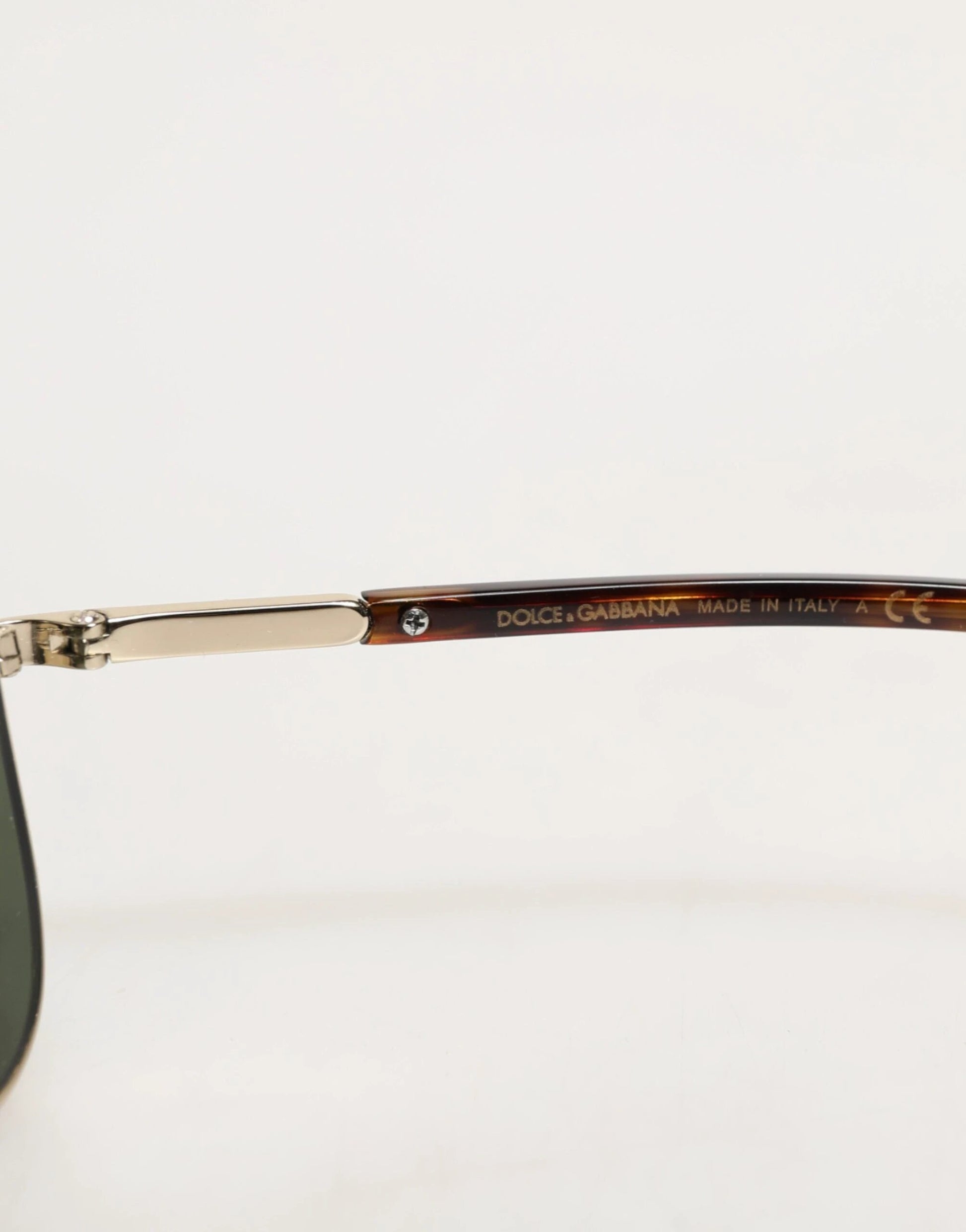 Dolce & Gabbana DG2125 Silver Frame Aviator Shades Eyewear Sunglasses by Dolce & Gabbana